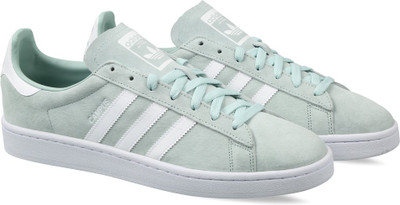 

ADIDAS ORIGINALS Campus Sneakers For Men(Green, Ashgrn/ftwwht/ftwwht