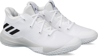 

ADIDAS RISE UP 2 Basketball Shoes For Men(White, Black, Ftwwht/lgsogr/cblack