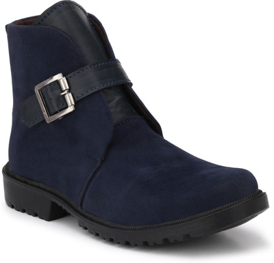 

ZebX Boots For Men(Blue