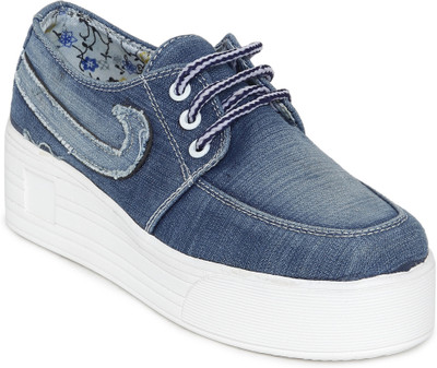 

1 WALK 1 WALK MAPPLE COLLECTION ORIGINAL COMFORTABLE STYLISH WOMEN SHOES /SNEAKERS/COLLEGE WEAR/2018 LATEST COLLECTION/PARTY WEAR/CASUAL DRESSING WEAR/WEEDING WEAR-Blue Casuals For Women(Blue, Light blue