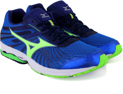

Mizuno WAVE SAYONARA 4 Running Shoes For Men(Multicolor, Blue