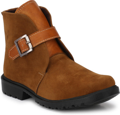 

ZebX Boots For Men(Brown
