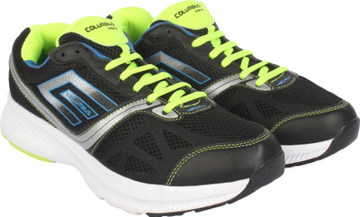

Columbus Running Shoes For Men(Black, Green