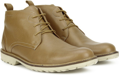 

Hush Puppies DEBONAIR CHUKKA Boots For Men(Green, Tan
