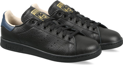 

ADIDAS ORIGINALS STAN SMITH Sneakers For Men(Black, Cblack/cblack/conavy