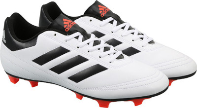 

ADIDAS GOLETTO VI FG Football Shoes For Men(White, Ftwwht/solred/cblack