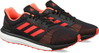 ADIDAS RESPONSE ST M Running Shoes For Men(Black, Orange, Cblack/hirere/sorang