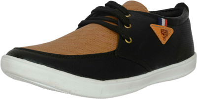 

LeatherKraft Casual shoes, Sneaker Sneakers For Men(Tan, Tan-black-011026-