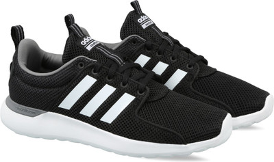

ADIDAS CF LITE RACER Running Shoes For Men(Black, White, Cblack/ftwwht/grefou