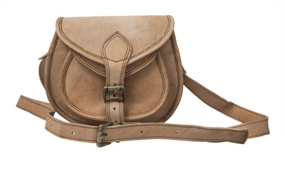 

Pranjals House Girls Casual Brown Genuine Leather Sling Bag