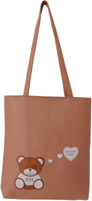 

ALIVE Girls Casual Beige Leatherette Shoulder Bag