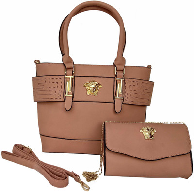 

ALIVE Girls Casual Brown Leatherette Shoulder Bag