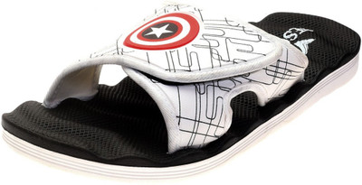 

Vescose Slides, White black