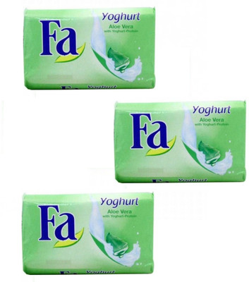 

Fa oghurt Aloe Vera With Yoghurt-Protein Cream Soap(175 g, Pack of 3)