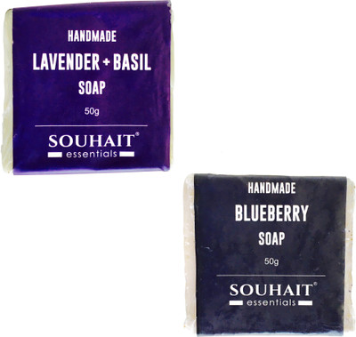 

Souhait Essentials Natural Handmade soap(100 g, Pack of 2)