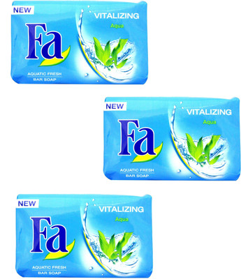 

Fa Vitalizing Aqua Aquatic Fresh Bar Soap(175 g, Pack of 3)