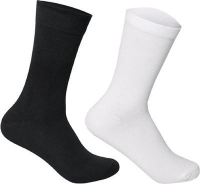 KUBER INDUSTRIES Men Mid-Calf/Crew(Pack of 2)