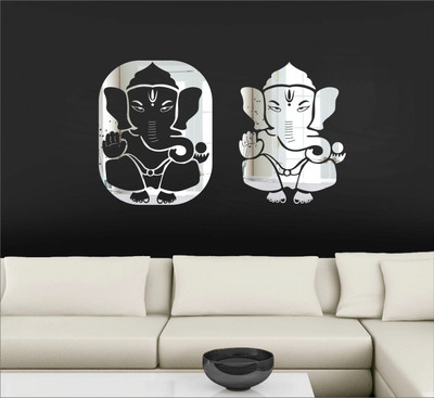 

Dakshita  3D Acrylic Sticker(Pack of 1, Silver