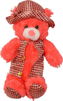

SR FASHION HUB cap teddy bear - 30 mm(Orange)