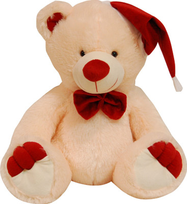 

Surbhi Cream Teddy bear With Cap - 65 cm(Cream)
