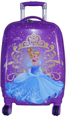 

Texas USA Polycarbonate " Purple Printed Children's Luggage Cabin Luggage -  inch(Purple