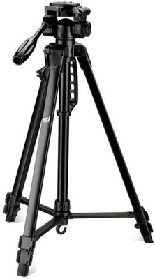

Smiledrive Professional 62” DSLR Portable Tripod with Carry Bag for Canon, Nikon Sony Camcorders– Max Load 2.3-5kgs Tripod(Black, Supports Up to 5000 g)