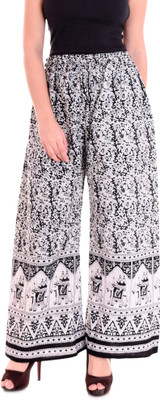 VAIDIKI Regular Fit Women White Trousers