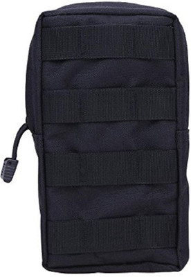 

Aeoss Outdoor Bag Zippered Bag Waist Pack Tactical Military Bag Molle Outdoor Camping Backpack Attached Bag Outdoor Bag Zippered Bag Waist(Black)