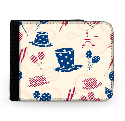 

Snoogg Men Multicolor Canvas Wallet(6 Card Slots), Multi