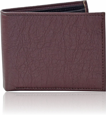 

Zeebros Men Brown Artificial Leather Wallet(5 Card Slots), Brown_black