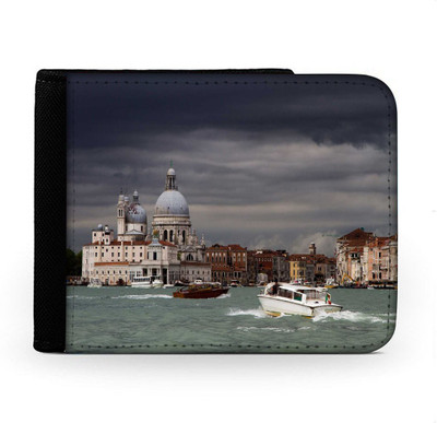 

Snoogg Men Multicolor Canvas Wallet(6 Card Slots), Multi