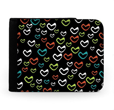 

Snoogg Men Multicolor Canvas Wallet(6 Card Slots), Multi