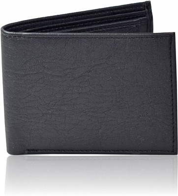 

Death By Color Men Black Artificial Leather Wallet(5 Card Slots)