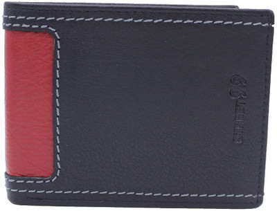 

street 99 Men Blue Genuine Leather Wallet(11 Card Slots)