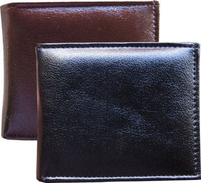 

Poland Boys Black, Brown Artificial Leather Wallet(5 Card Slots)