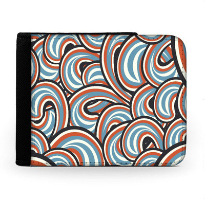 

Snoogg Men Multicolor Canvas Wallet(6 Card Slots), Multi