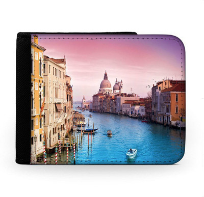 

Snoogg Men Multicolor Canvas Wallet(6 Card Slots), Multi