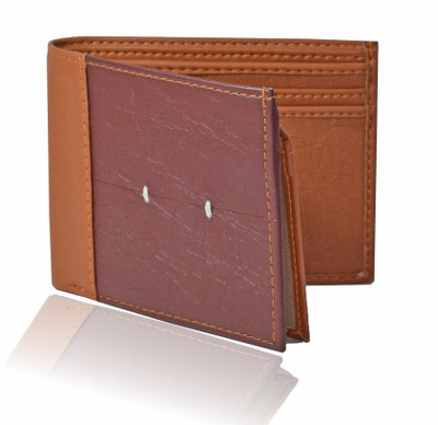 

Death By Color Men Casual Tan, Brown Artificial Leather Wallet(12 Card Slots), Multicolor3