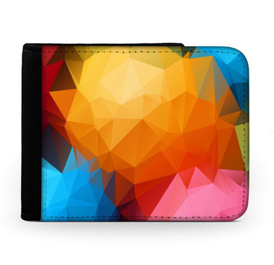 

Snoogg Men Multicolor Canvas Wallet(6 Card Slots), Multi