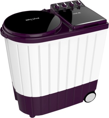 Whirlpool 9.5 kg 5 Star, Hard Water wash Semi Automatic Top Load Purple, White(ACE XL 9.5 Royal Purple (5YR))