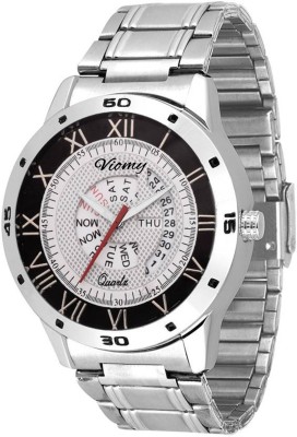 VIOMY STYLISH DAY & DATE WATCH ( PARTY WEAR & FORMAL )- DD9001 Watch  - For Men   Watches  (VIOMY)