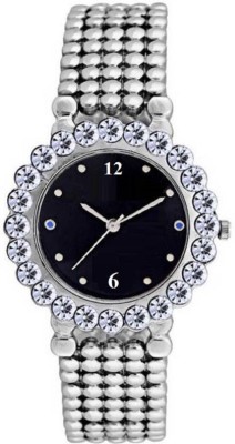 INDIUM PS0449PS NEW SILVER AND AROUND DIAMOND WATCH NEW COLLECTION FANCY QUEEN Watch  - For Girls   Watches  (INDIUM)
