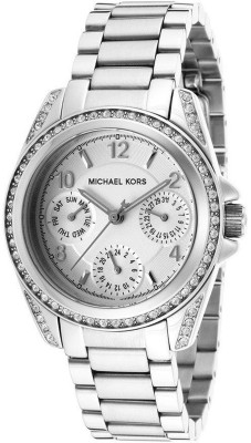 Michael Kors MK5612 Mini Blair Silver/White Dial Watch  - For Women   Watches  (Michael Kors)