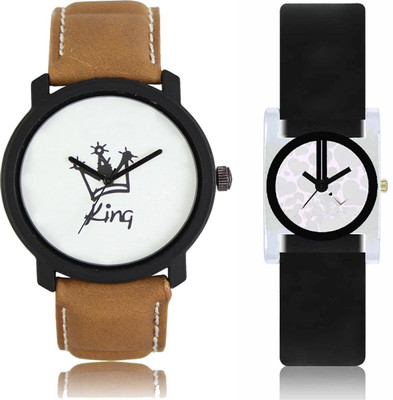 View CM LR 018 _VT 06 Stylish Dial Men & Women Watch  - For Couple Wrist Watches Price Online(CM)