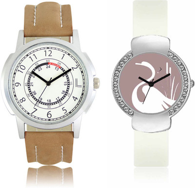 CM LR 017 _VT 26 Stylish Dial Men & Women Watch - For Couple