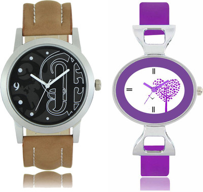 

CM LR 014 _VT 28 Stylish Dial Men & Women Watch - For Couple