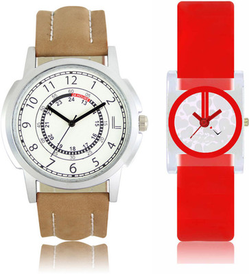 View CM LR 017 _VT 09 Stylish Dial Men & Women Watch  - For Couple Wrist Watches Price Online(CM)