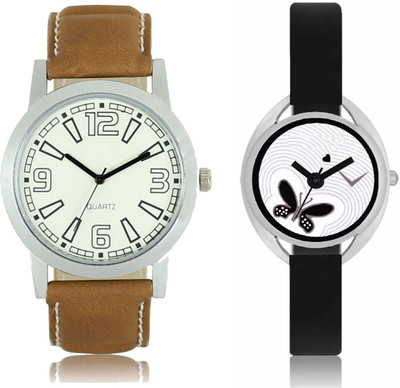 

CM LR 015 _VT 01 Stylish Dial Men & Women Watch - For Couple