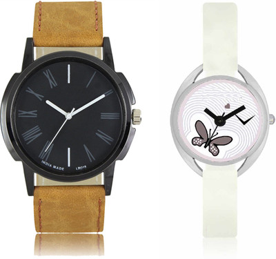 

CM LR 019 _VT 05 Stylish Dial Men & Women Watch - For Couple