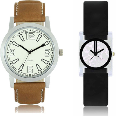 View CM LR 015 _VT 06 Stylish Dial Men & Women Watch  - For Couple Wrist Watches Price Online(CM)